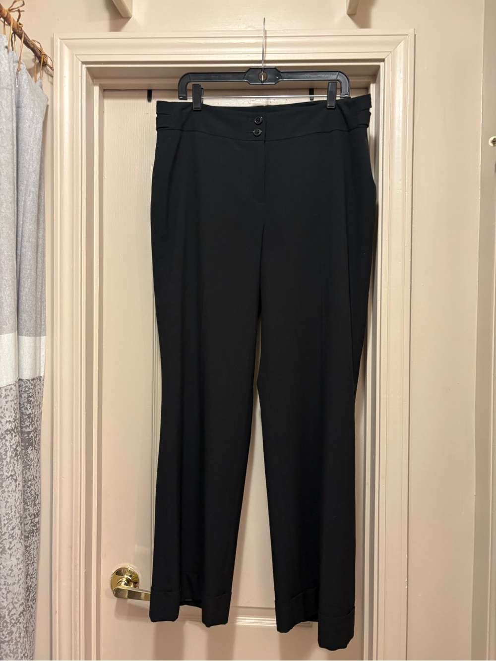 Ann Taylor Wide or Statement Leg Cuff Trousers Sz 14